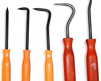 Vintage Mac Tools 5-piece Hook And Pick Tools