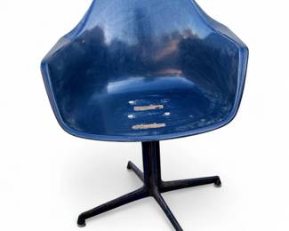 Eames "La Fonda" Fiberglass Armchair for Herman Miller