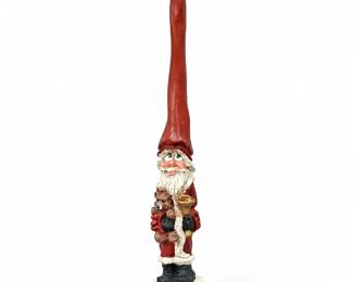 Vintage Tall-Pointed Hat Santa Claus Figurine