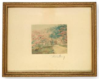Wallace Nutting Hand-Colored Photograph