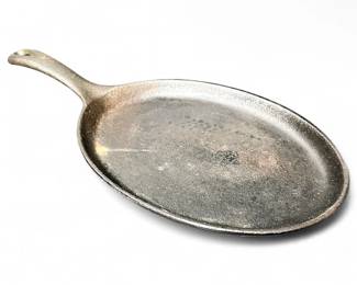 Oval Cast Iron Fajita Skillet