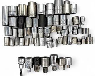 Collection Of Fifty-Eight Socket Wrenches