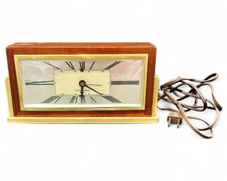Vintage Seth Thomas "Baxter-E" Electric Mantle Clock