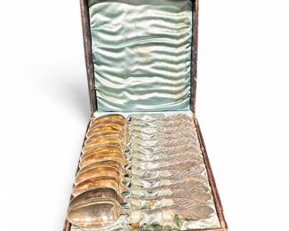 Benj. J. Mayo Sterling Silver Spoons, 12-Piece