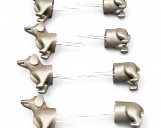 Dachshund Corn Cob Holders – Set of 4