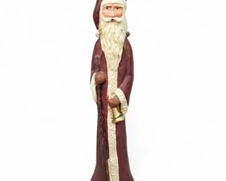 Belsnickel Santa Claus Figurine w/ Sack