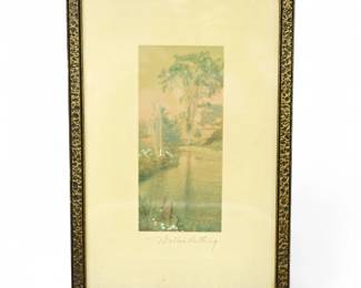 Wallace Nutting Hand-Colored Photograph – "Summer Wind"