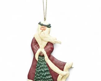 Vintage Kurt Adler "Old World" Santa Christmas Ornament