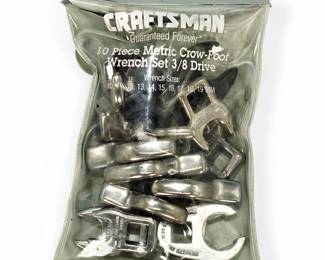 Craftsman Fourteen-Piece Metric Crowfoot Wrench Set