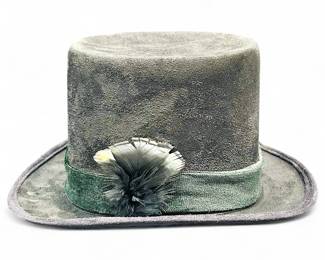 John Bull Style Top Hat w/ Hat Box