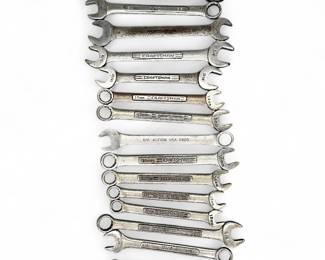Large Group Of Craftsman Combination Wrenches In varying Sizes