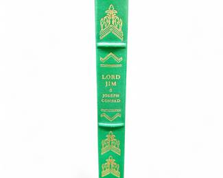 Franklin Library "Lord Jim" by Joseph Conrad, 1/4 Leather Bound
