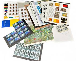 Collection of Modern USPS Commemorative Stamp Sheets