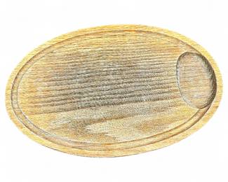 Oval Wooden Serving Platter