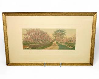 Wallace Nutting Hand-Colored Photograph – Early June Brides