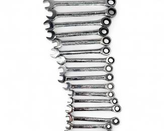 Large Collection Of Ratcheting & Standard Wrenches ft. Craftsman & Snap-On