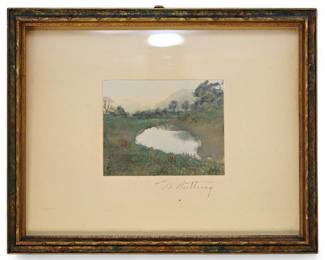 Wallace Nutting Hand-Colored Photograph
