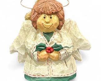 Eddie Walker Folk Art Angel Ornament for Midwest Imports