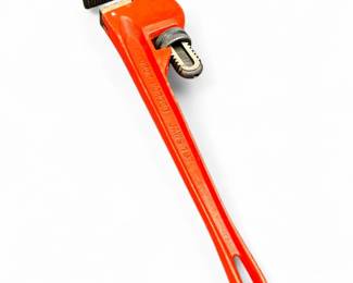 Red Cast-Iron 18 Inch Pipe Wrench