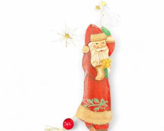 Silvestri Hand-Painted Santa Claus Ornament