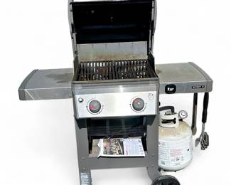 Weber Spirit II E-210 Gas Grill With Gas Canister