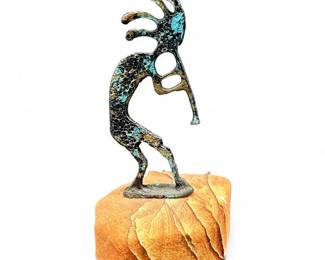 Lazart Southwest Kokopelli Flute Player Figurine