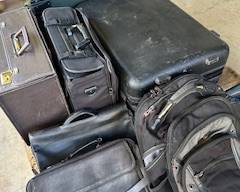 Various luggage