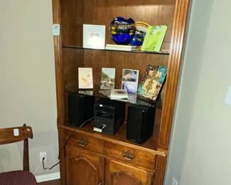 One of a pair of THOMASVILLE wall units