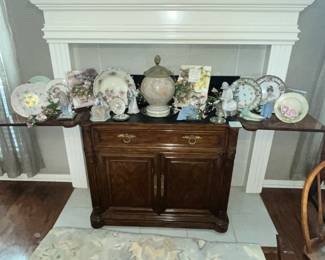 WONDERFUL DREXEL SERVER w/ FOLDING TOP