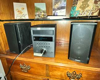 SHARP compact stereo with remote