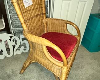 A pair of these fine wicker chairs!