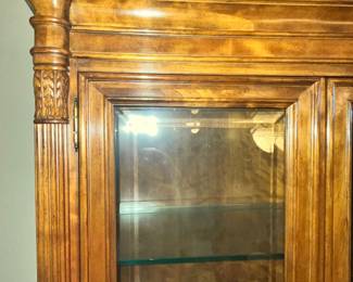 Exquisite detailing. And beveled glass doors!