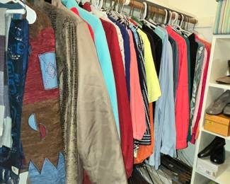 And two more closets full of fine clothes!