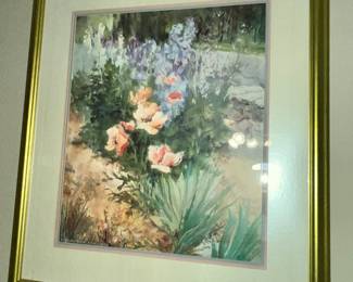 ONE OF TWO IMPRESSIONIST PAINTINGS BY MH HURLIMANN ARMSTRONG