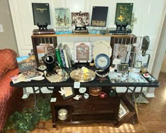 LOCAL HISTORY & TEXANA BOOKS, ALONG WITH OTHER COLLECTIBLES