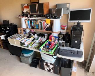 Electronics, computer, books, misc