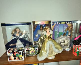COLLECTIBLE BARBIES IN BOXES!