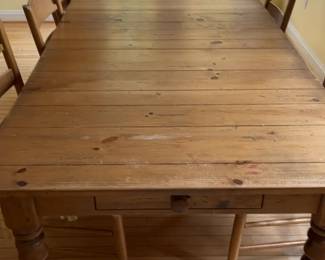 Wooden Farm Table