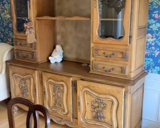 Wooden Hutch Cabinet