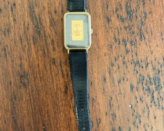 Buchere Gold Bar Watch
