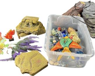 Rocks And Aquarium Decor