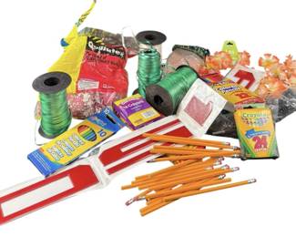 Assorted Crafting Sewing Materials