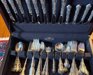 Gorham Strasbourg Sterling 79 pc flatware
