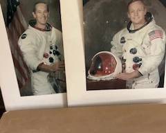 Apollo 14 mission set of numbered 11 X 14 pictures.