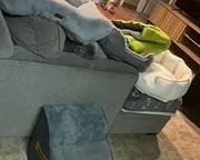 Multiple size dog beds with soft stairs
