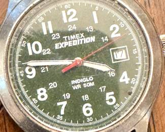 Men’s Timex Expedition Quartz Watch – Military Style, Indiglo Backlight, WR 50M