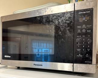 Panasonic NN-SC668S Inverter Microwave Oven – 1200W Stainless Steel Countertop Model