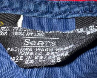 Retro Chicago White Sox Jacket by Sears – Blue Nylon Bomber, 1970s–80s Vintage MLB Style
