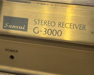 Sansui G-3000 Vintage Stereo Receiver with Cizek Speakers – 1970s Japanese Hi-Fi Audio System