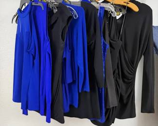 Cache, INC Express Royal Blue and Black Collection 12 Sleek Womens Pieces